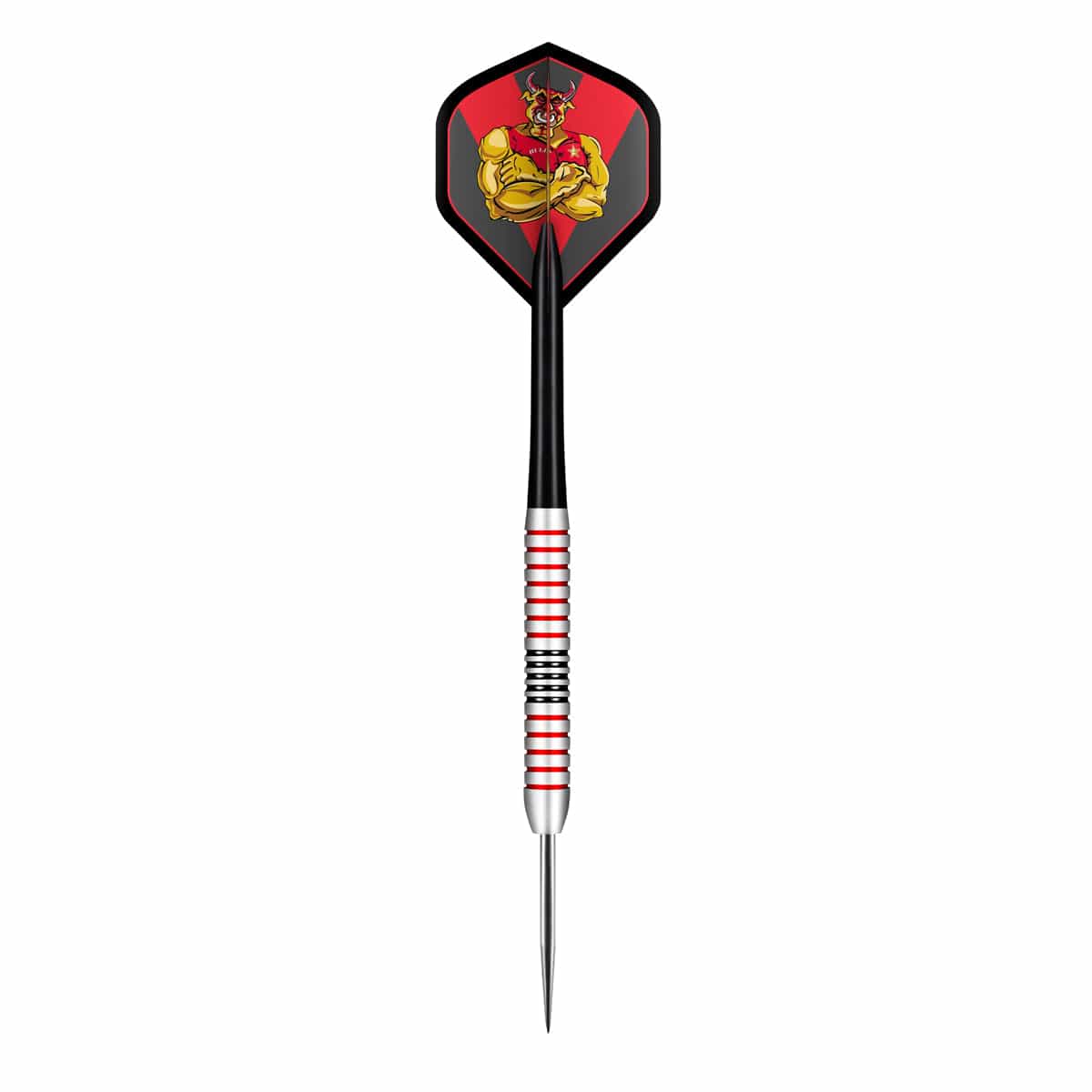 Shot Darts Michael Smith Bully Boy Steel Tip Dart Set - Plated Brass