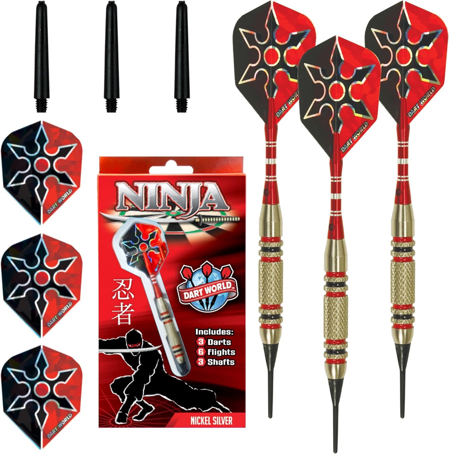 Dart World Ninja Soft Tip Darts