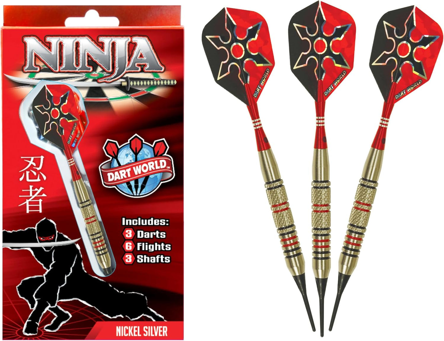 Dart World Ninja Soft Tip Darts
