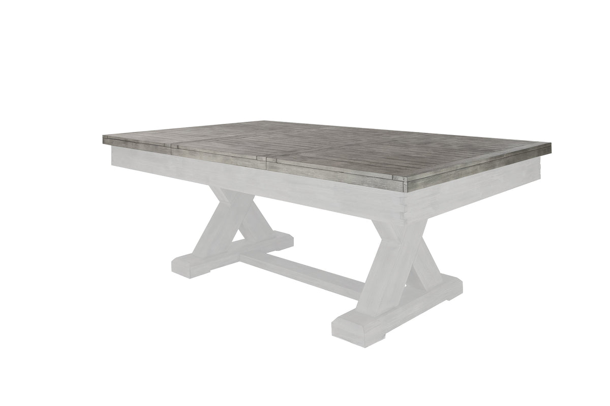 Legacy 7 ft outdoor dining top in Ash Grey