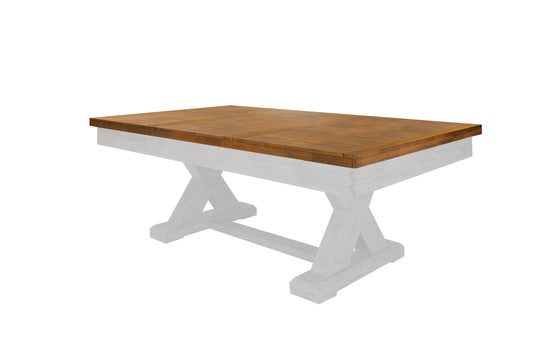 Legacy 7 ft outdoor dining top in Natural Acacia