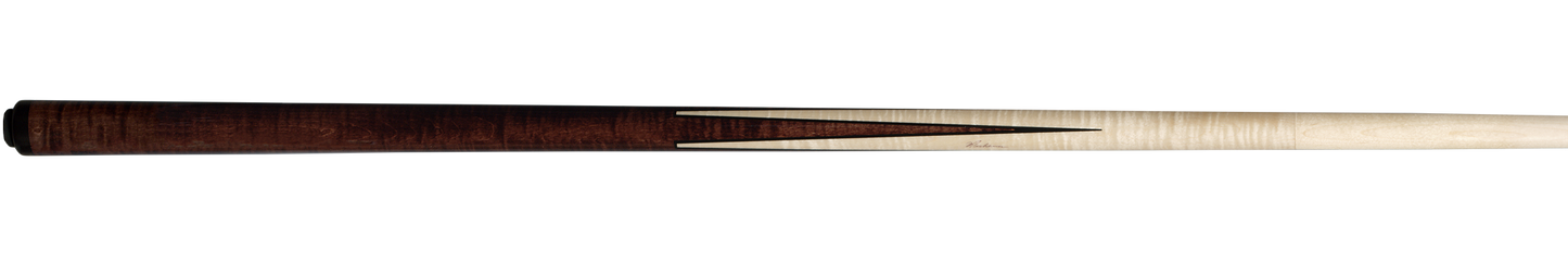 Pechauer Pro-H figured maple pool cue