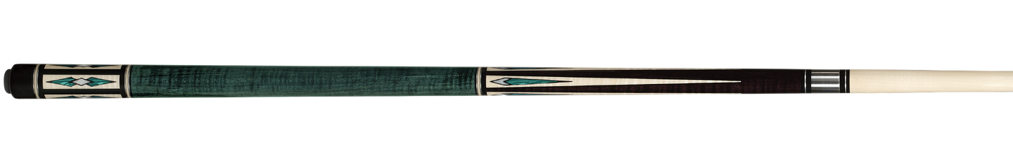 Pechauer P11-R Pro Series Pool Cue - Figured Maple