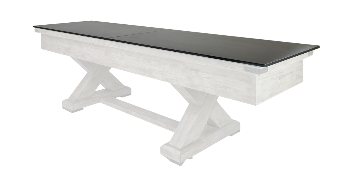 Legacy 9 ft shuffleboard dining top in Black
