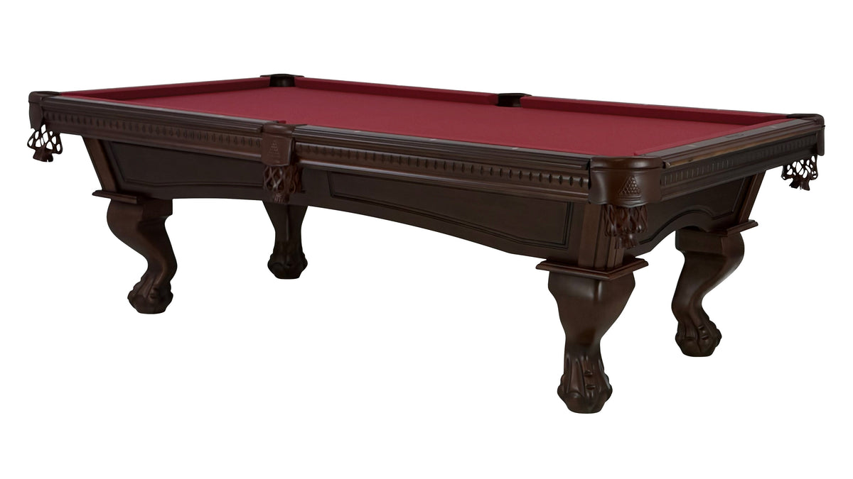 Legacy Samantha Pool Table in Nutmeg