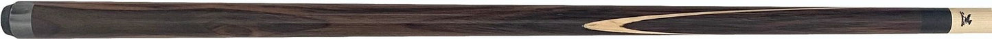 Schmelke M061 Rosewood Pool Cue with Butterfly Inlay and Maple Shaft