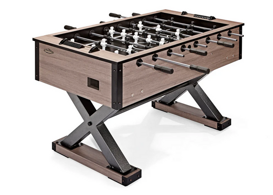 Brunswick Premier Foosball Table weathered oak