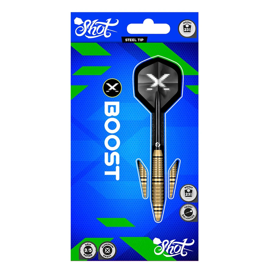 Shot X-Boost Steel Tip Darts