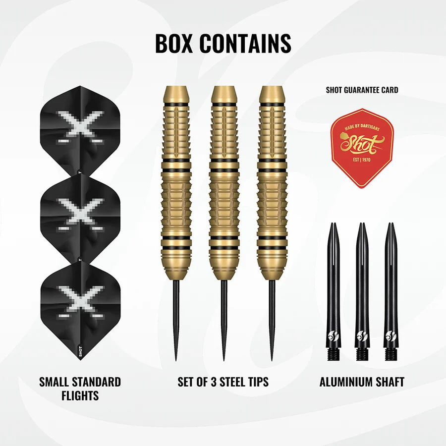 Shot X-Boost Steel Tip Darts