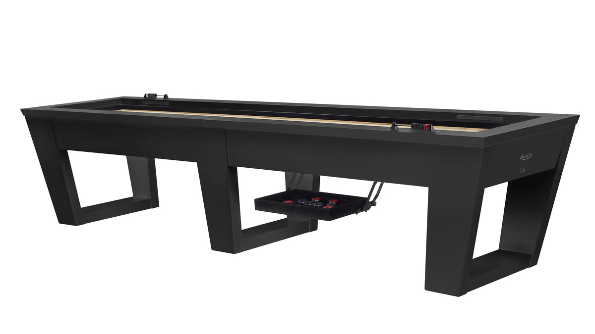 Legacy Tellico 12 ft Shuffleboard Table in Raven