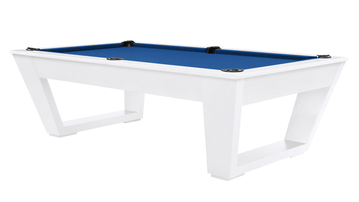 Legacy Tellico Pool Table in Frost White