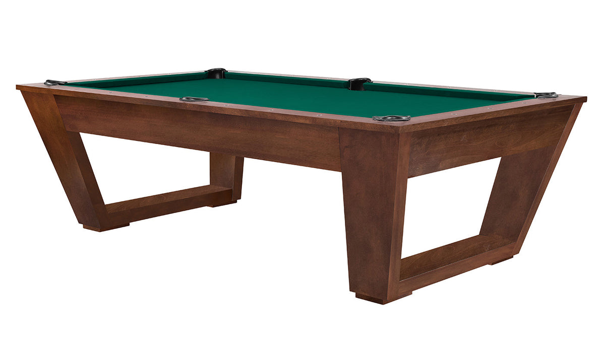 Legacy Tellico Pool Table in Nutmeg