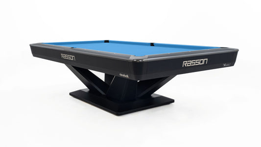 Rasson Victory III Pool Table in Black Fluorocarbon