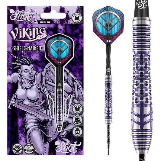 Shot Viking Shield-Maiden 90% Tungsten Steel Tip Dart Set