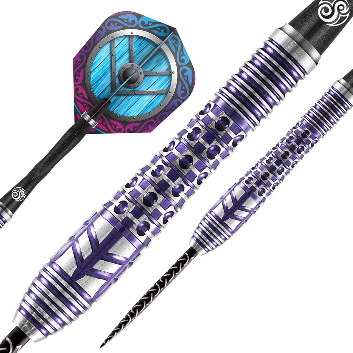 Shot Viking Shield-Maiden 90% Tungsten Steel Tip Dart Set