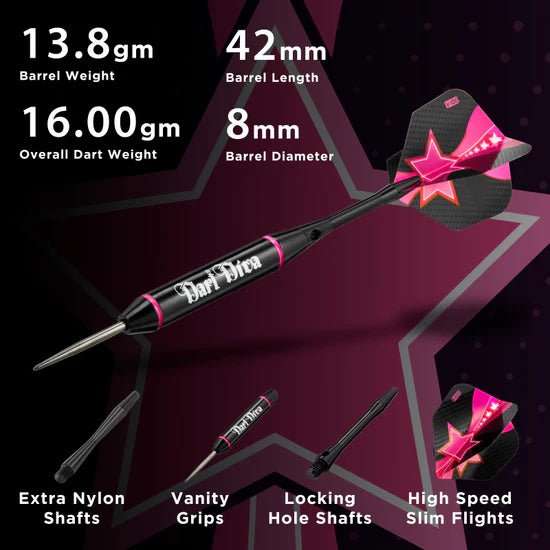 Viper Vanity Diva Steel Tip Dart Set