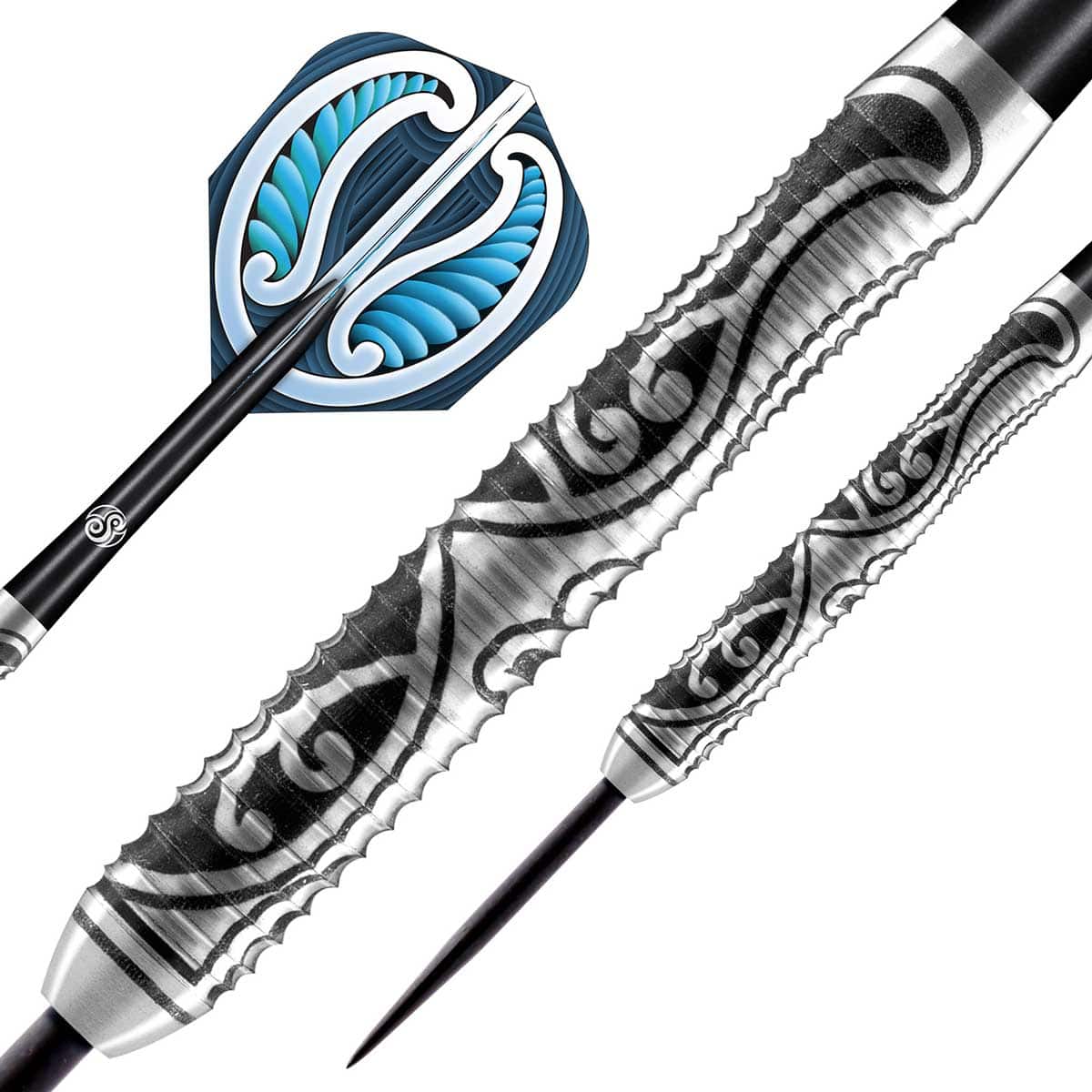 Shot Warrior Tipu 80% Tungsten Steel Tip Dart Set