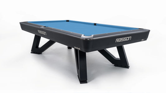 Rasson Wolf Pool Table in Black Fluorocarbon