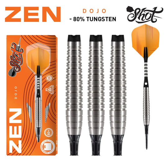 Shot Zen Dojo Soft Tip Dart Set - 18g