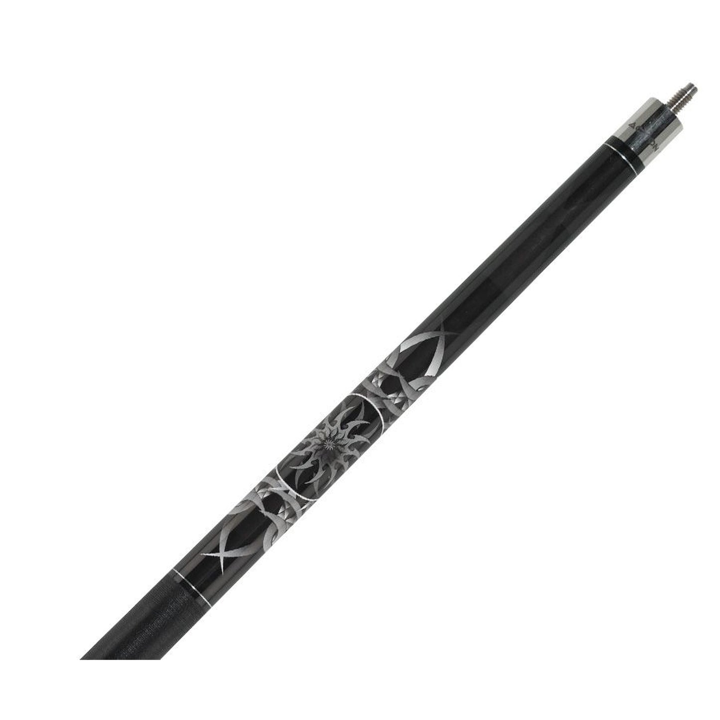 APA Black w/ Tribal Burst Cue (APA33)