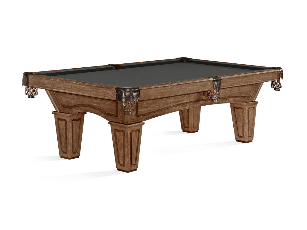 Brunswick Allenton 7 ft Rustic Dark Brown with Charcoal cloth