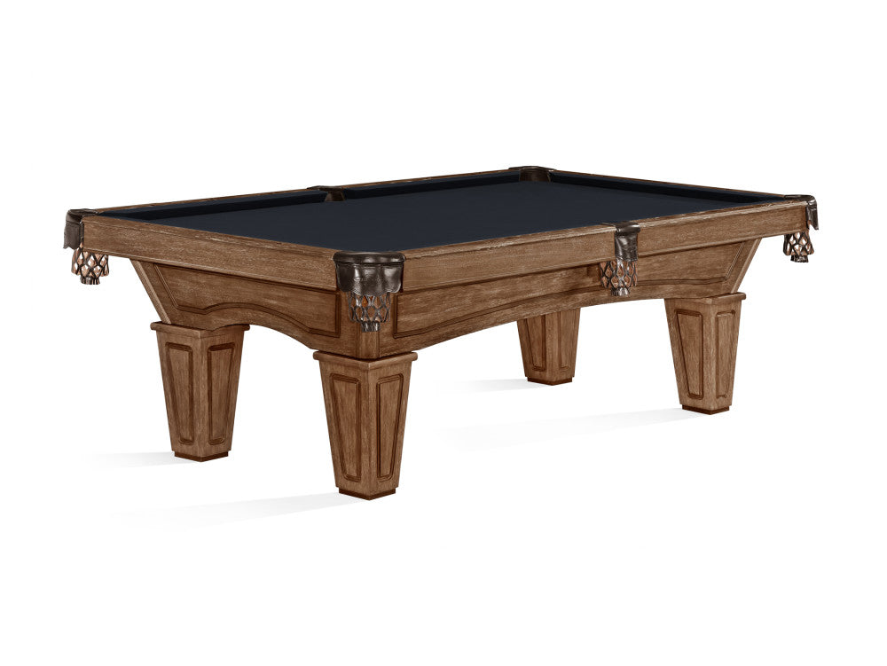 Brunswick Allenton 7 ft Rustic Dark Brown with Black cloth