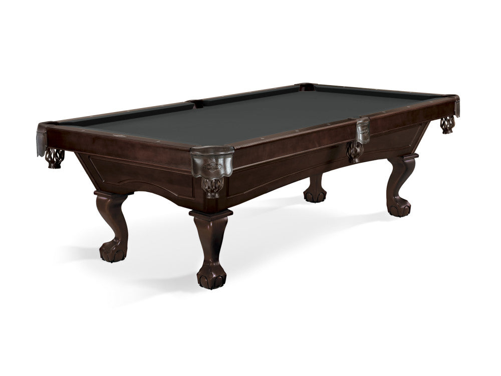 Brunswick Allenton Ball & Claw Leg 8 ft Espresso with Charcoal cloth