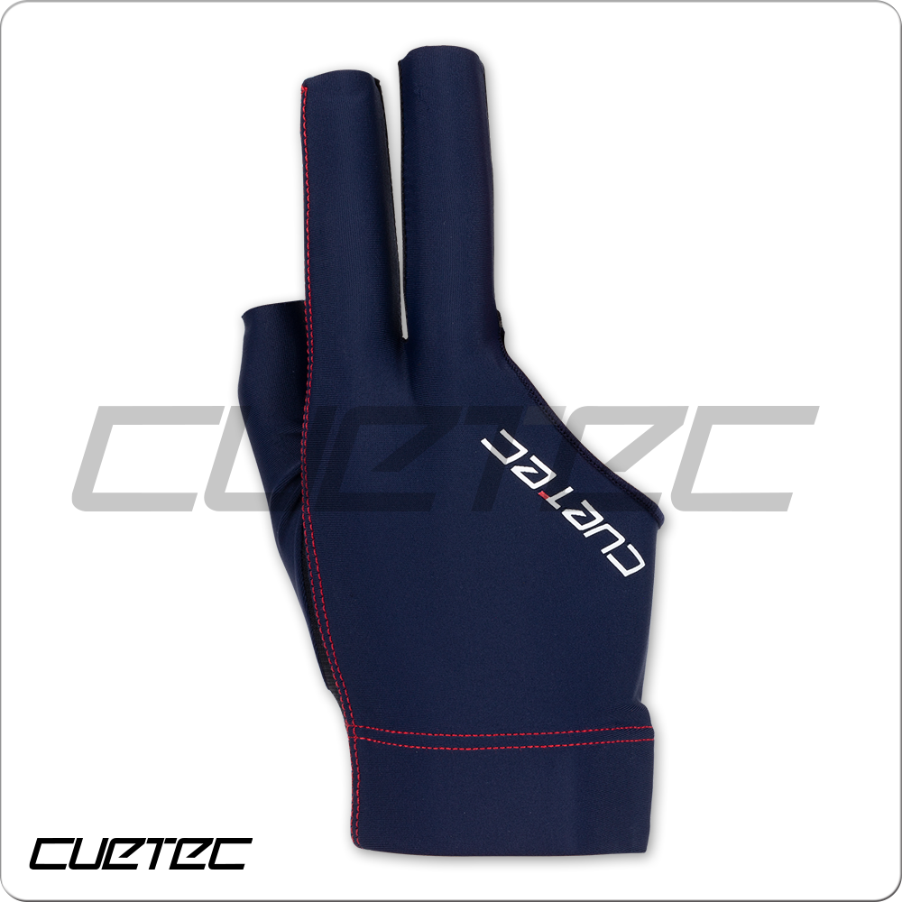 Cuetec Axis Billiard Glove-Navy-Right Bridge