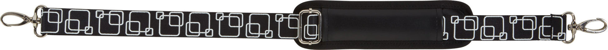 Action pool cue case shoulder strap in squares print