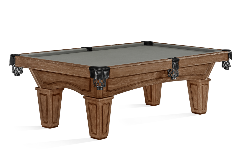 Brunswick Allenton Pool Table in Rustic Dark Brown