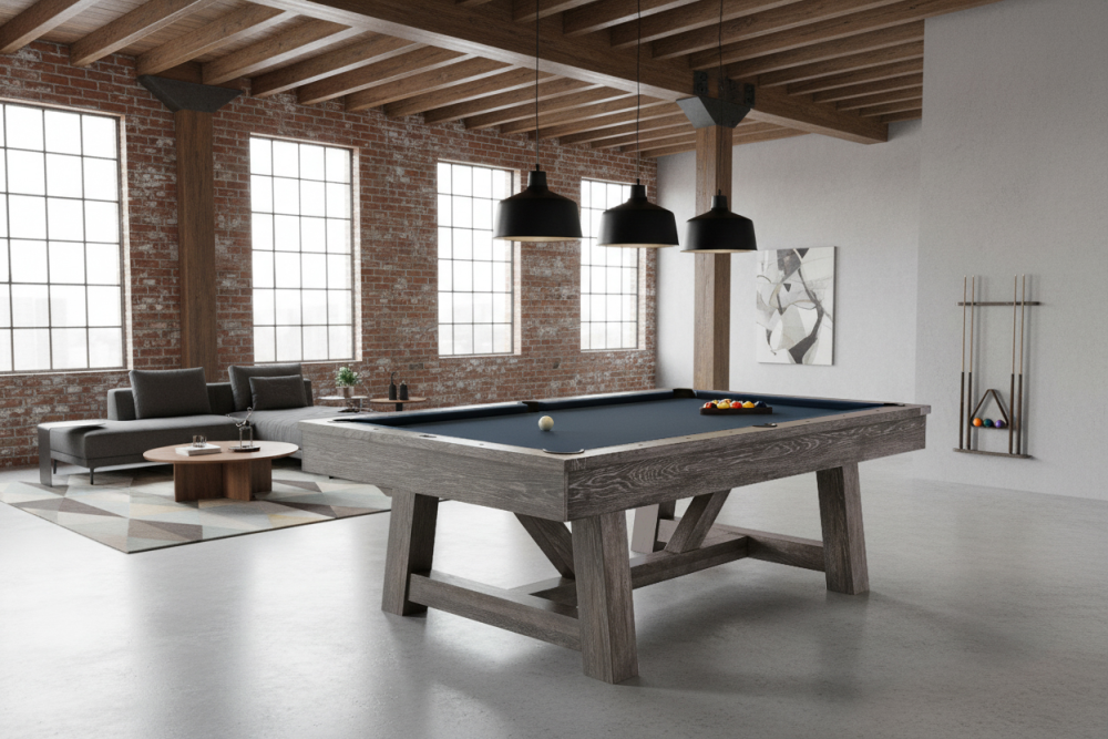 Brunswick Botanic Pool Table detail