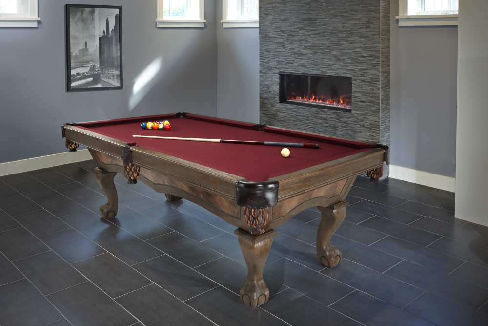 Brunswick Brae Loch Pool Table detail