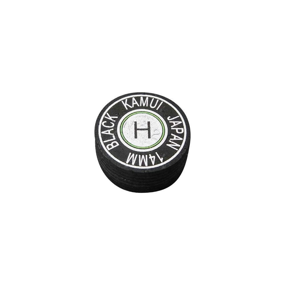 Kamui Black 14mm cue tip, Hard grade