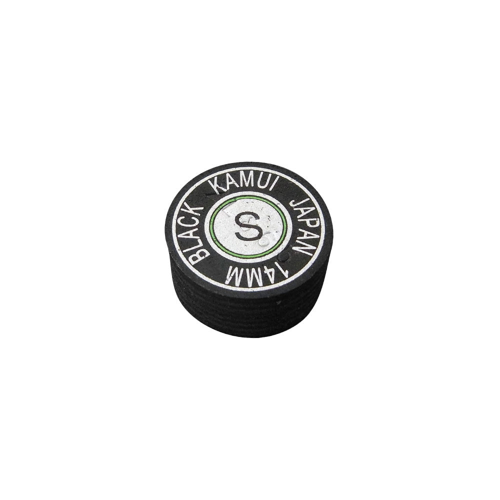 Kamui Black 14mm cue tip, Soft grade