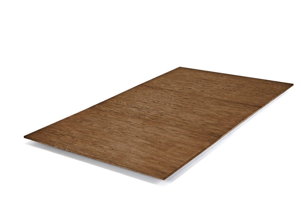 Brunswick 8 ft dining top in Rustic Dark Brown