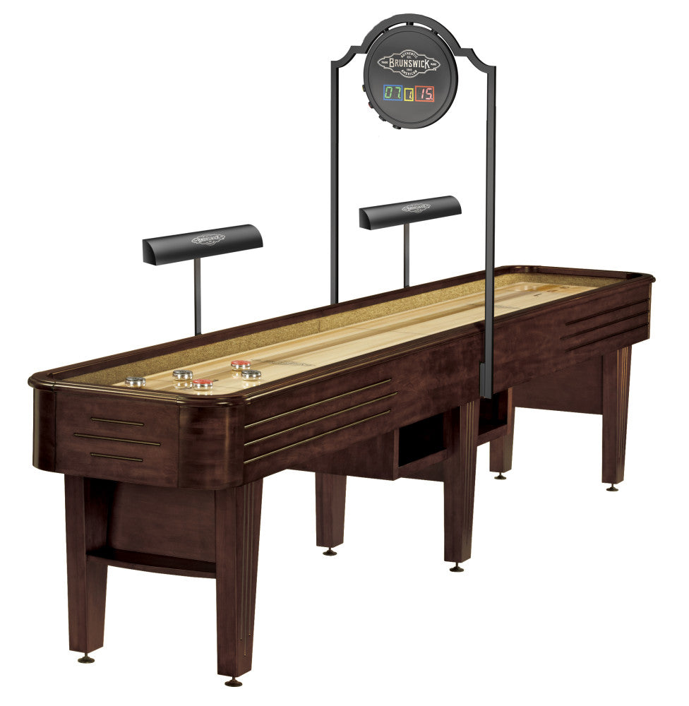 Brunswick Andover II 12 ft Shuffleboard Table detail