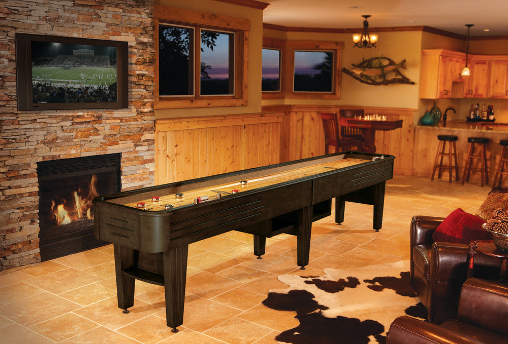 Brunswick Andover II 12 ft Shuffleboard Table detail