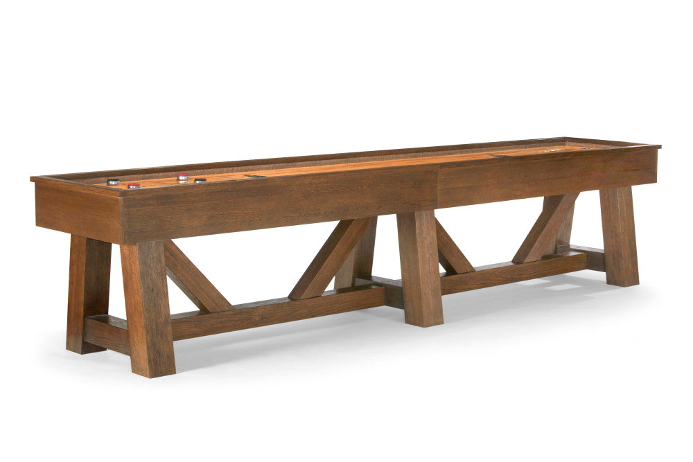 Brunswick Botanic 12 ft Shuffleboard Table detail