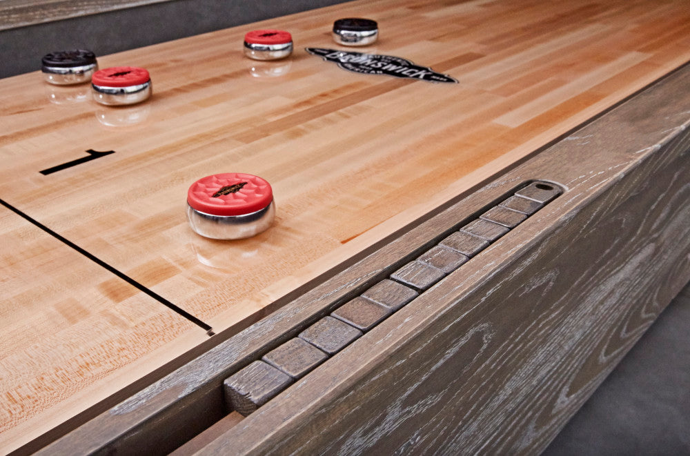 Brunswick Brixton 14 ft Shuffleboard Table detail