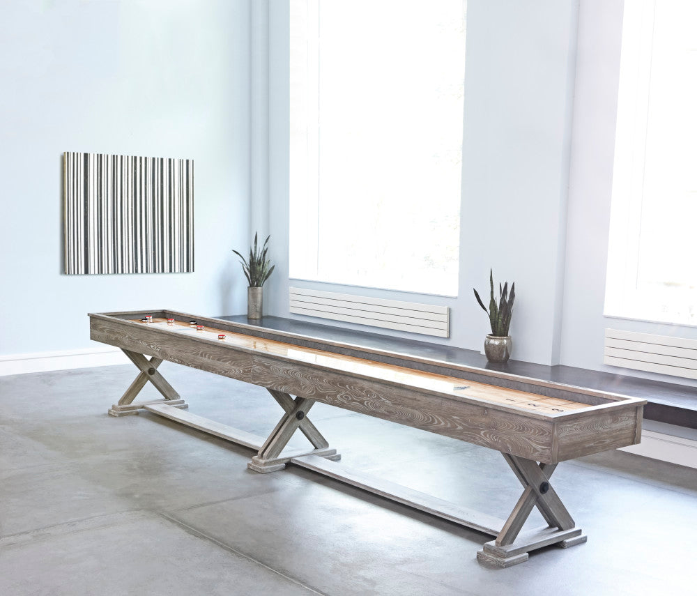 Brunswick Brixton 14 ft Shuffleboard Table detail
