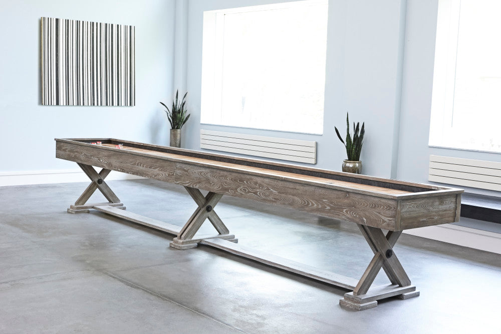 Brunswick Brixton 14 ft Shuffleboard Table detail