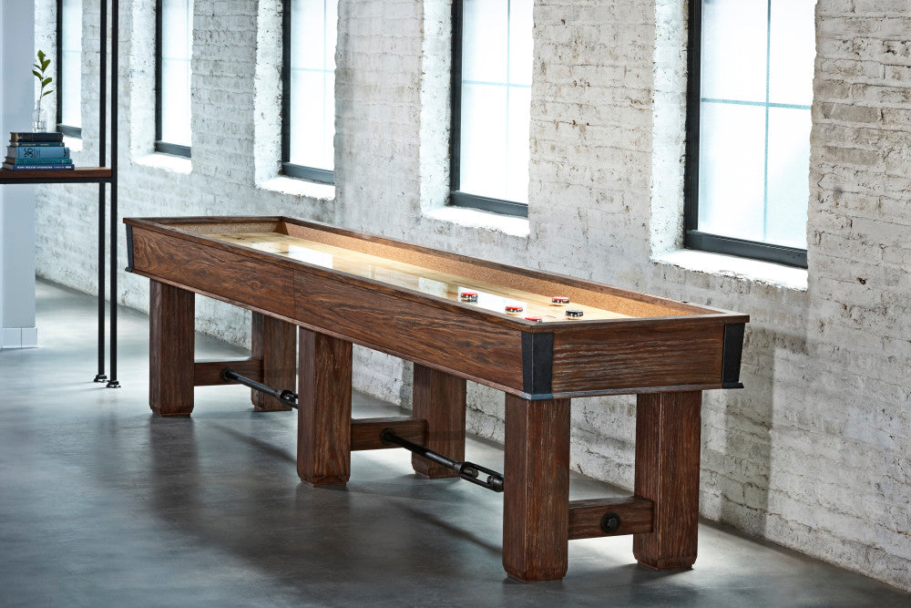 Brunswick Canton 14 ft Shuffleboard Table detail