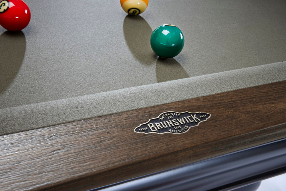 Brunswick Glenwood Talon Ball & Claw Leg pool table detail