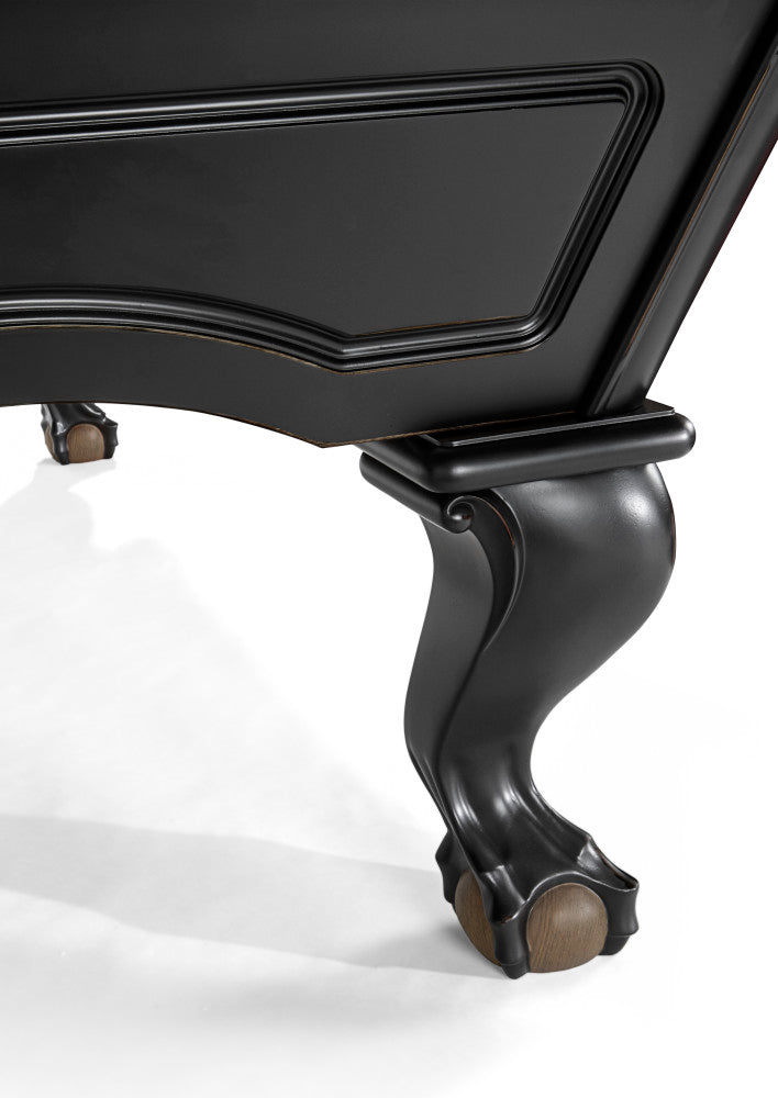 Brunswick Glenwood Talon Ball & Claw Leg pool table detail