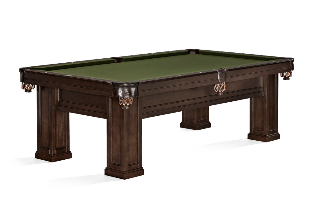 Brunswick Oakland II Pool Table in Espresso