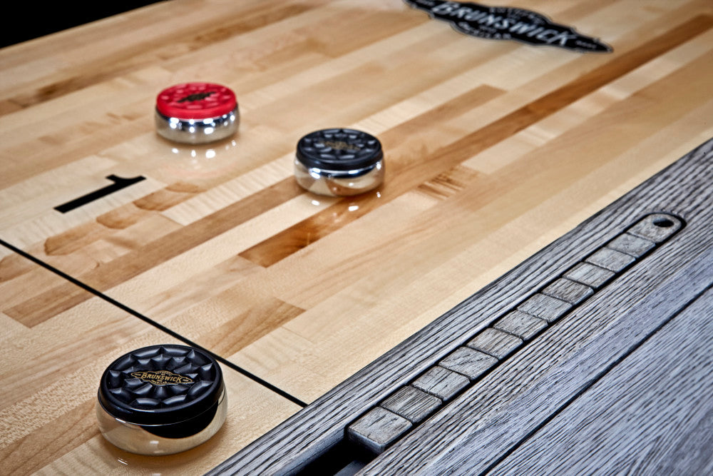 Brunswick Sanibel 12 ft Shuffleboard Table detail