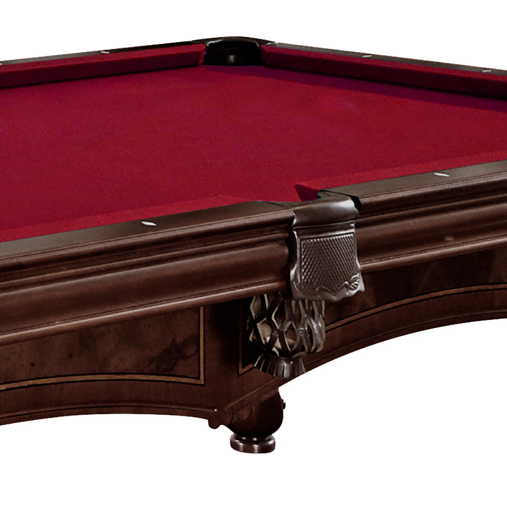 Brunswick Santini Pool Table detail
