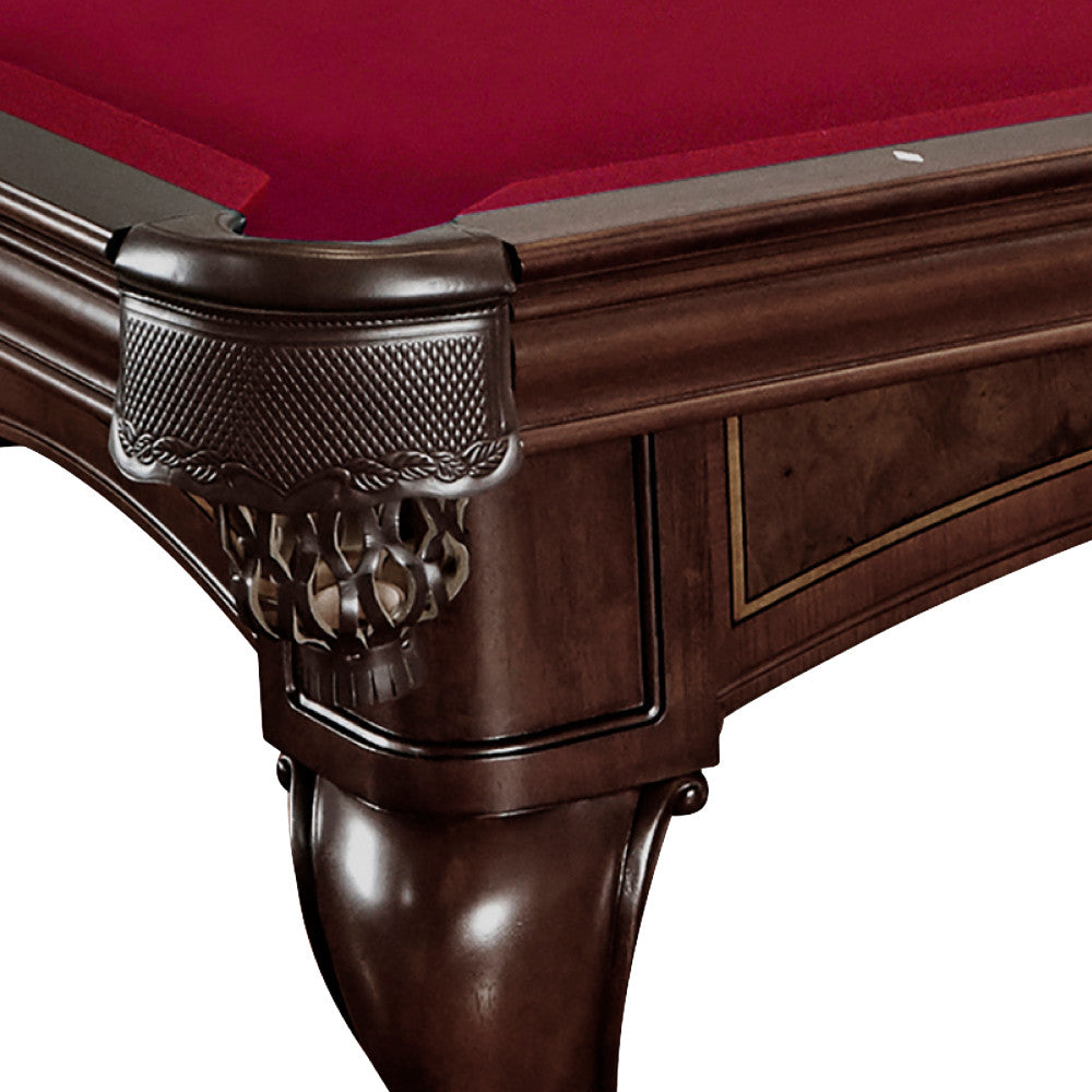 Brunswick Santini Pool Table detail