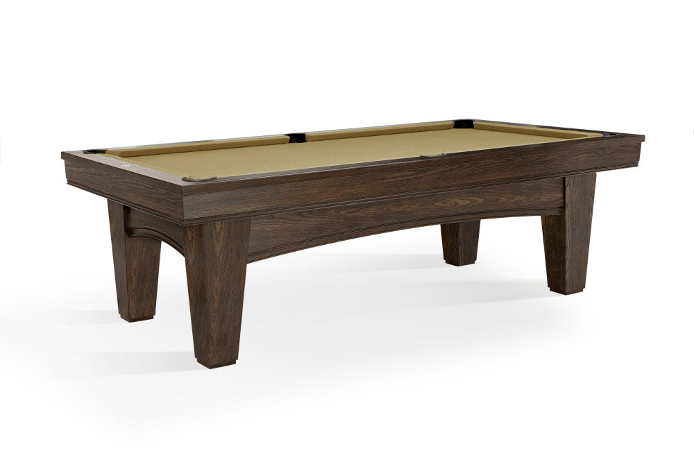 Brunswick Winfield Pool Table in Coffee
