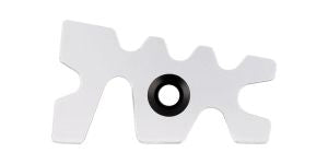 Action acrylic mechanical bridge head for pool cues